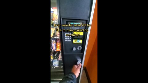 How Is It Owning A Vending Machine?