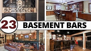 23 Awesome Basement Bar Design Ideas
