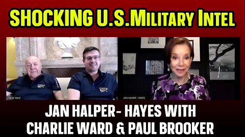 JAN HALPER- HAYES w/ CHARLIE WARD & PAUL BROOKER 12/22/23