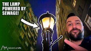 The Last Sewage Powered Street Lamp in London!