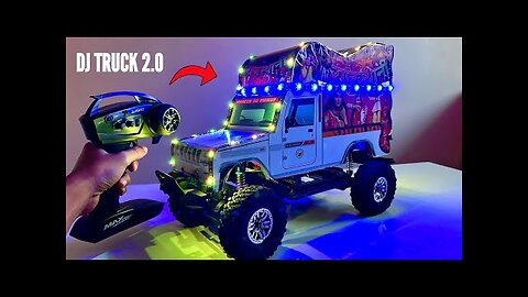 RC DJ Pickup Truck Vs Toyota DJ Truck Unboxing & Fight - Chatpat toy tv