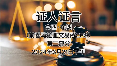 2024年6月21日上午 郭文贵先生庭审 检方第27位证人- 杰西·布朗（前喜马拉雅交易所CEO）AI中文朗读（2）