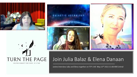 Elena Danaan and Julia Balaz Talking about Galatic Astrology