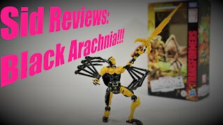 Transformers War for Cybertron - Kingdom Black Arachnia Review
