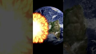 Asteroid Impacts Planet Earth #shorts