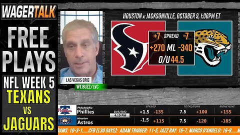 NFL Week 5 Picks and Predictions | Houston Texans vs Jacksonville Jaguars Betting Preview