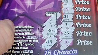 Winning $5 Scratch Off Lottery Ticket from Kentucky!!