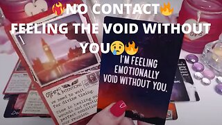 ❤️‍🔥NO CONTACT🔥FEELING THE VOID WITHOUT YOU😢🔥HOLDING BACK THEIR FEELINGS📞💌 NO CONTACT COLLECTIVE ✨