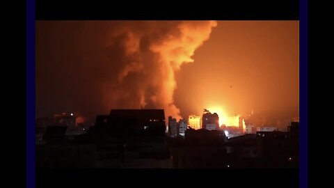 Israel-Hamas war: Series of explosions rocks Gaza overnight after Israel vows 'mighty vengeance'