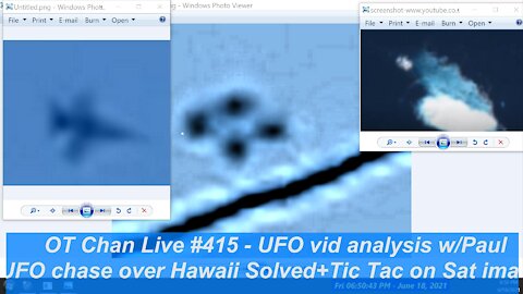 Secureteam Fakes News on Satellite image of Tic Tc+TPOM noise on UFO being chased]-OT Chan Live-415