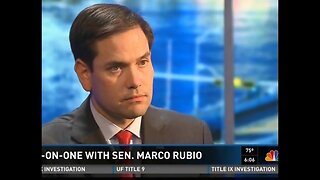 Rubio discusses housing improvement, tax reform, healthcare on First Coast News