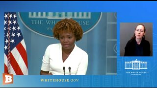 WH Press Secretary Karine Jean-Pierre speaking with reporters...