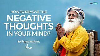 How to remove the negative thoughts in your mind?