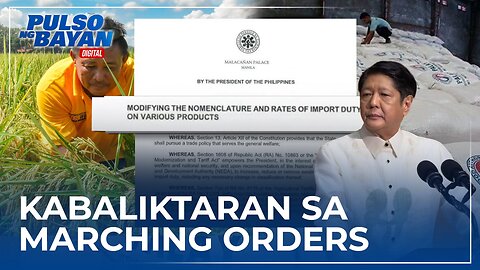 EO 62, kabaliktakaran sa marching orders ni BBM na palakasin ang sektor ng agrikultura