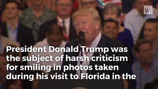 Left Attacks Trump For Smiling In Photos, Forgets Obama Did Exactly The Same Thing