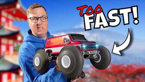 Is this Japan's FASTEST Monster Truck?! - Kyosho Mad Van VE on 3s!