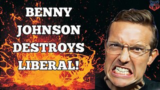 Mic Drop! Benny Johnson Destroys Leftwinger on Live TV!