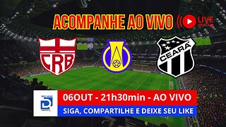 ⚽CRB 2 x 0 CEARÁ - BRASILEIRAO -31ª rodada da Serie B