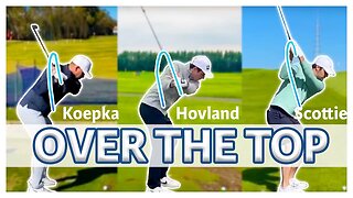PGA Championship TOP 3 ALL SWING OVER THE TOP!!!