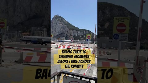 Close Up British Airways at Gibraltar #aviation