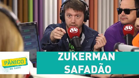 MC Zukerman Safadão xaveca ao vivo Maitê Proença | Pânico