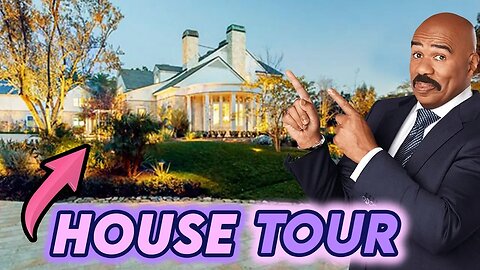 Steve Harvey | House Tour 2020 | Beverly Hills Mansion | Car Collection