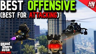 Top 10 Best Offensive Vehicles In GTA Online