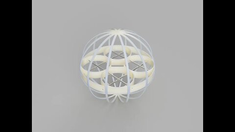 Sphere Mesh Rolling Drone Chassis (3D Printable)