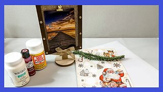 Vintage Santa Decor DIY || Christmas Craft || Just 1 EASY DIY