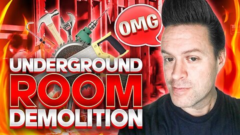 Should you use wood and drywall in an underground bunker? Underground Room Demolition