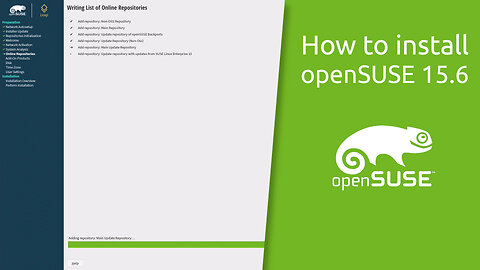 How to install openSUSE 15.6
