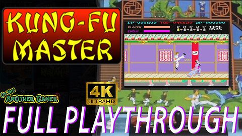 Kung-Fu Master (1984) [Arcade] 🕹🔥 Intro + Gameplay (full playthrough x2)