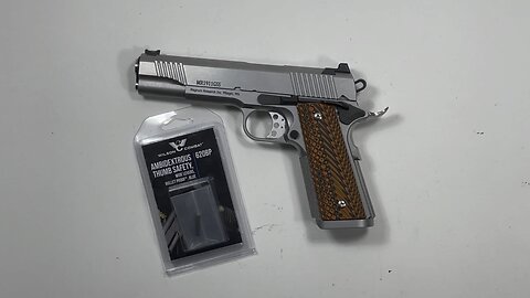 Installing the Wilson Combat #620BP Ambi-Safety in a Magnum Research MR1911GSS chambered in .45ACP