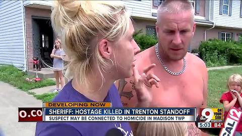 Sheriff: Elderly hostage killed in Trenton standoff