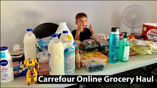 Carrefour Online Grocery Haul