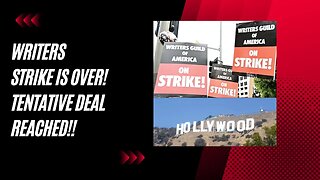 Hollywood Writers' Strike: The Long Awaited Resolution | Writers and Studios Reach Tentative Deal!!