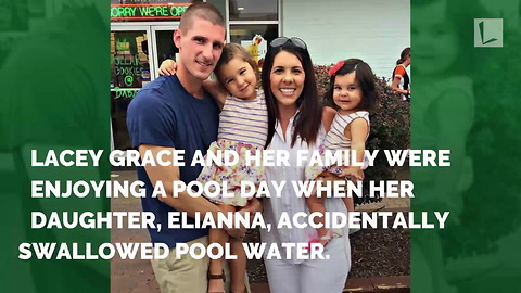 Little Girl Swallows Water While Swimming In Pool. Days Later, Mom Rushes Her To Hospital