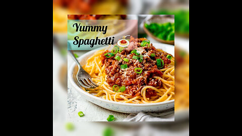 Yummy chicken spaghetti 🍝