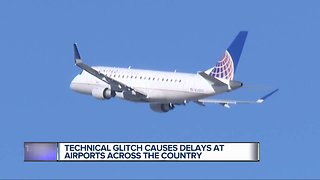 Technical glitch causes delays at airports across the country