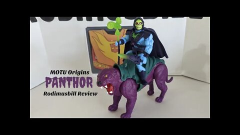 MOTU Origins PANTHOR Savage Cat - Rodimusbill Review & Comparison Video