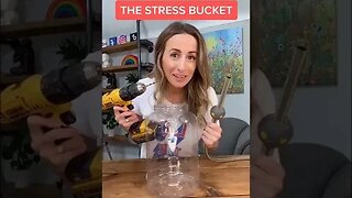 🤯 Stressed? You 𝐇𝐀𝐕𝐄 To See This! The Stress Bucket - Dr Julie #shorts