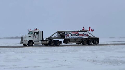 Shutting the border down #FreedomConoy2022 #EmersonMB￼