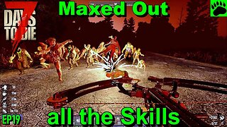 7 Days to Die Alpha 20 - Maxed Out Skills - Blood Moon Horde with Explosives