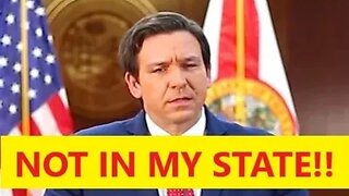 Gov. Ron Desantis Speaks of the Southern Border & Reaction to Sending Migrants to Martha's Vinyard