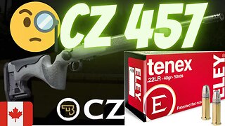 CZ 457 - Eley Tenex ammo testing