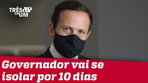 João Doria testa positivo para Covid-19