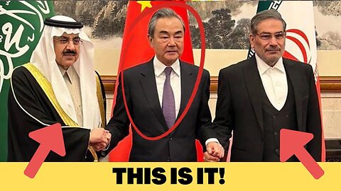 West is Falling Fast! China helps making a trade deal between Saudi's and Iran, dumping US debt.
