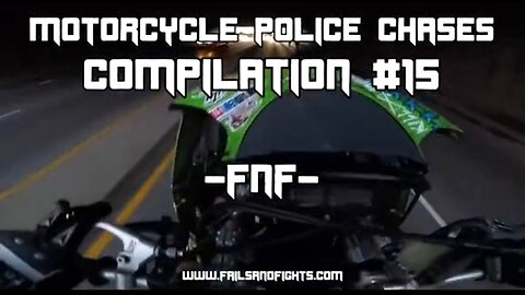 THRILLING MOTORCYCLE POLICE CHASES - HIGH SPEED ESCAPES & INTENSE CLOSE CALLS 😲