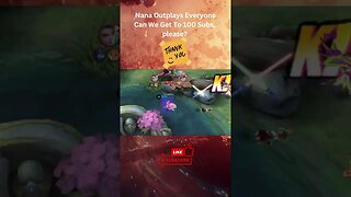 Nana With The Outplays! #nana #shorts #nanashorts #nanamlbb #mobilelegends