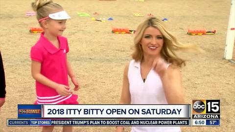 Little golfers invited to the free 'Itty Bitty Open'
